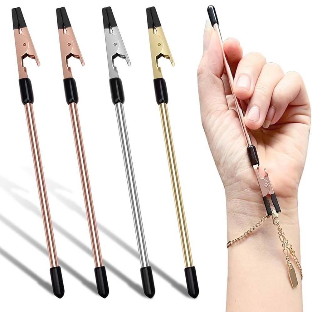 Bracelet Buddy Tool, Jewelry Fastening Helper, Rose, Gold, Silver (Choice of)